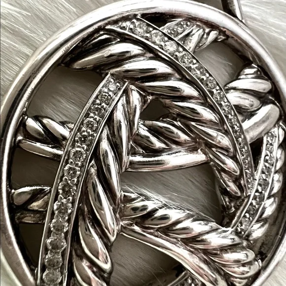 David Yurman Papyrus Diamond pendant - Picture 5 of 17